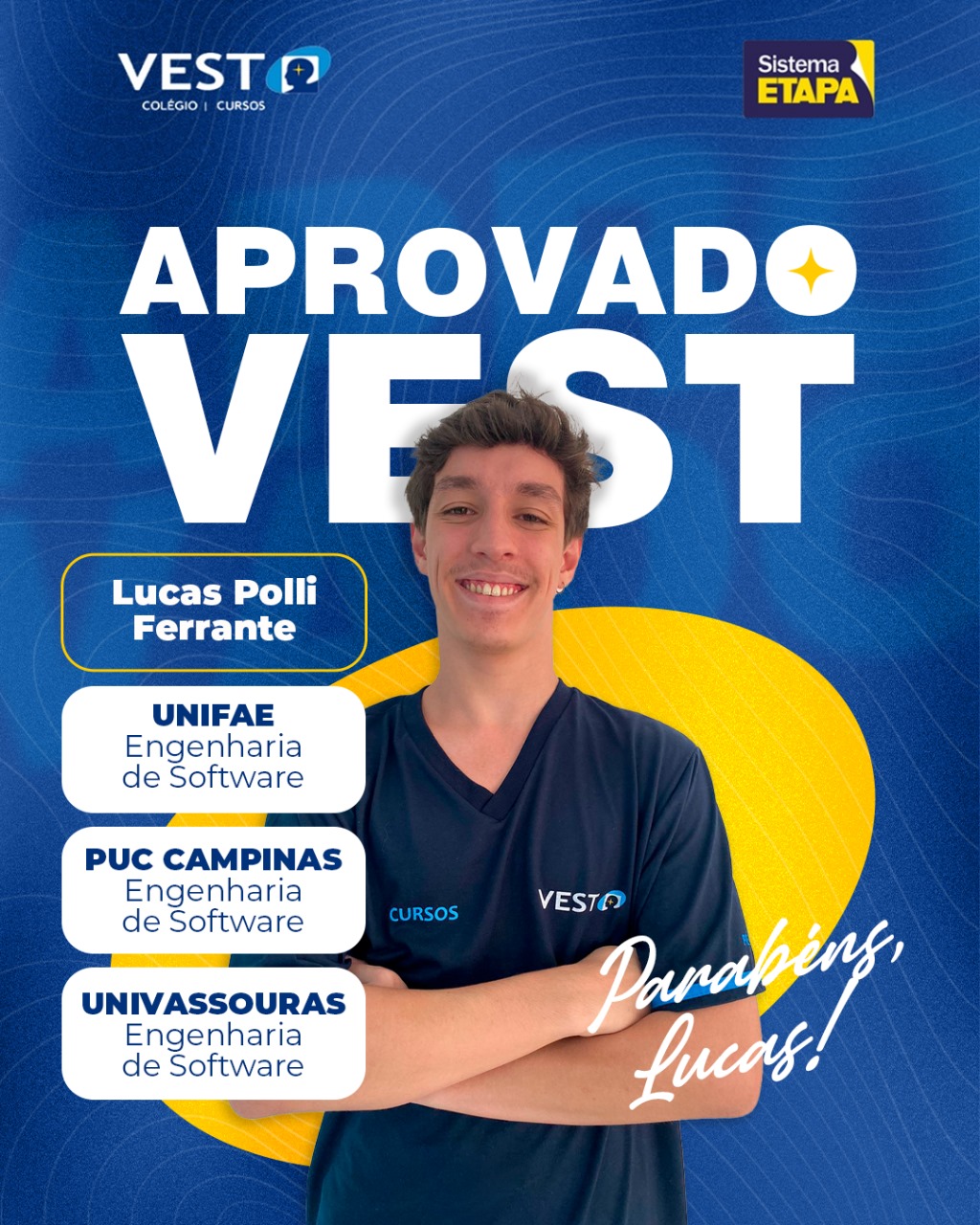 LUCAS POLI FERRANTE – ENGENHARIA DE SOFTWARE – UNIVASSOURAS – PUC-CAMPINAS – UNIFAE