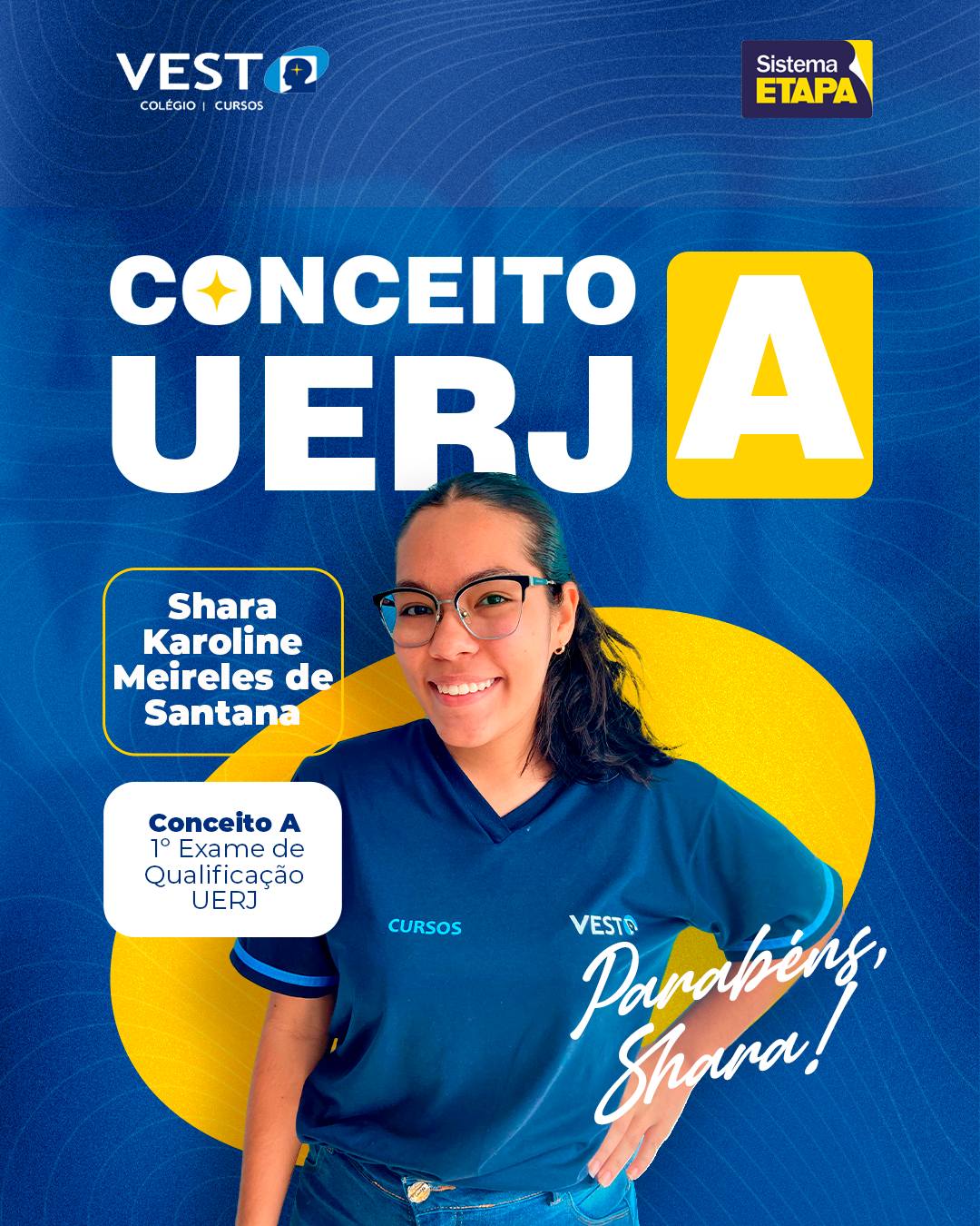 SHARA KAROLINE MEIRELES DE SANTANA – CONCEITO A – UERJ